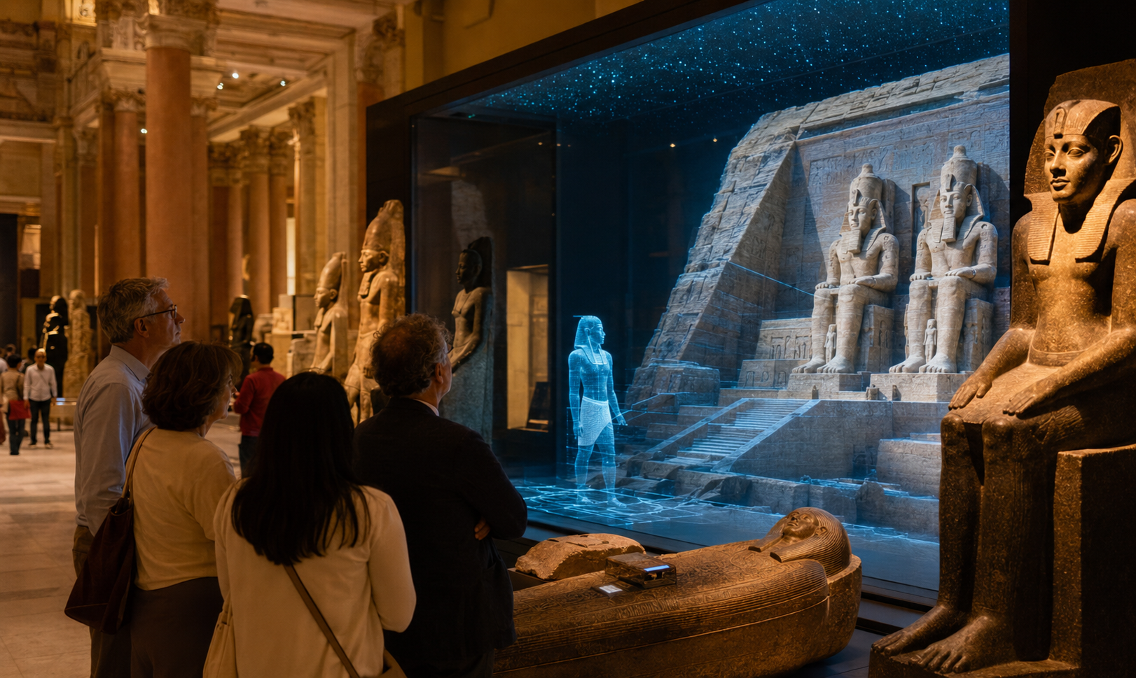 Evento Internazionale e Mostra del Museo Virtuale presso l'evento Museo Egizio